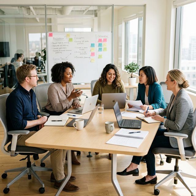 Community of professionals collaborating